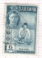 MAL+ Sarawak 1950 Mi 175 Frau - Sarawak (...-1963)