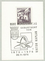 Oesterreich / Austria 1976, Sonderstempel Viktor Kaplan Mürzzuschlag, Turbine - Eau