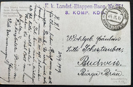 Poland  1917 Feldpost  Austrian Period  Postcard Noworadomsk 24.9.1917 - Cartas & Documentos