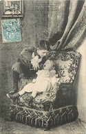 Themes Div-ref MM716- Santé -dentisterie - Dentistes -enfants - Le Petit Dentiste Et La Fillette -mal Aux Dents -/ 1904- - Santé