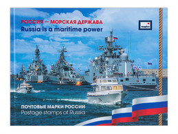 Russia 2022, Souvenir Album / Book,, Russia - Maritime Power, Ships, Submarines, NEW XF MNH**, 800 Pcs. - Collezioni