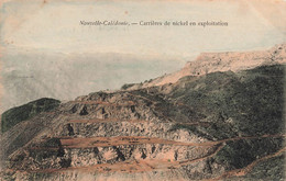 CPA NOUVELLE CALEDONIE - Carrieres De Nickel En Exploitation - Mine De Nickel - Colorisé - Neukaledonien