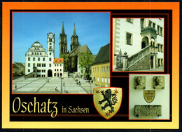 G0816 - TOP Oschatz Rathaus - Bild Und Heimat Reichenbach Qualitätskarte - Oschatz