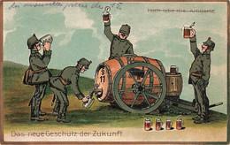 Armée Suisse - Militaire - Schweizer Armee - Militaria Humor Das Nene Geschütz Der Zukunft Beer Bière Alcool - Bière