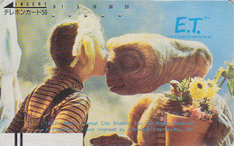 TC Ancienne Japon / 330-2128 A - CINEMA FILM - ET  E.T.   EXTRA TERRESTRIAL  MOVIE Japan Front Bar Phonecard  - E 18095 - Cine