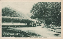 CPA TAHITI - Etablissements Francais De L'oceanie - Farehau - Maison Commune - Edit Agence Generale Des Colonies - Tahiti