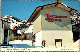 Wyoming Jackson Hole Teton Village Aerial Tram And Loading Station - Altri & Non Classificati