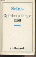 Opinion Publique 1985 - Sofres - 1986 - Livres Dédicacés