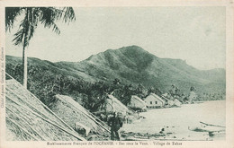 CPA TAHITI - Etablissements Francais De L'oceanie - Iles Sous Le Vent Village De Tahaa - Agence Generale Des Colonies - Tahiti