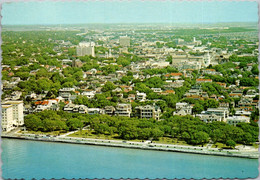 South Carolina Charleston Aerial View From The Battery - Charleston