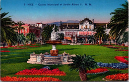 ( 1 N 33) France - Nice - La Casino Municipal Et Jardin - Casinos