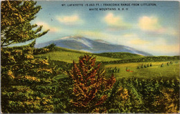 New Hampshire White Mountains Mount Lafayette 1945 - White Mountains