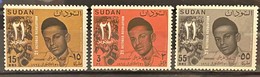 SUDAN   - MNH** - 1965 - # 179/181 - Soudan (1954-...)