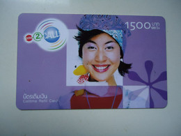 THAILAND USED CARDS  WOMEN MODEL - Thaïland