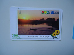 THAILAND USED CARDS  LANDSCAPES  SUNSET - Paesaggi