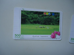 THAILAND USED CARDS  LANDSCAPES - Landschappen