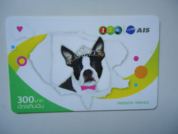 THAILAND USED CARDS  DOG DOGS - Hunde