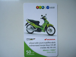 THAILAND  USED CARDS  MOTORBIKES  HONDA - Motorräder