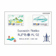 P0023# España 1991. PA. Exposición RUMBO AL '92 (M) - ED 23 - Ensayos & Reimpresiones