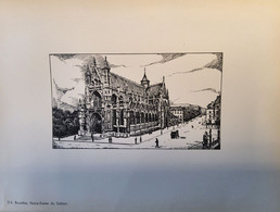 Bruxelles Notre-Dame Du Sablon - Etchings