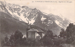 CPA - FRANCE - 74 - Saint Nicolas De Véroce - Aiguille De La Bérangère - église - Sonstige & Ohne Zuordnung