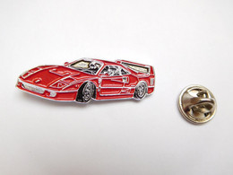 Beau Pin's En Relief , Auto Ferrari , Signé Made In N.Z. , 39 Mm De Long - Ferrari