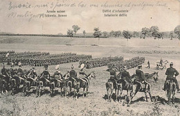 Schweizer Armee  Armée Suisse Militaria Défilé D'infanterie Cavalerie 1908 - Otros & Sin Clasificación