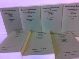 Konvolut: 7 Bände Deutschland-Berichte Der Sozialdemokratischen Partei Deutschlands (Sopade). - Politik & Zeitgeschichte