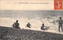 CPA - FRANCE - 80 - CAYEUX SUR MER - L'heure Du Bain à Marée Montante - Jeux Dans L'eau - Cayeux Sur Mer