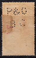6c 1935 Used Ceylon Perfin, Perfins, - Perforadas