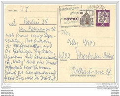 77 - 90 - Entier Postal Envoyé De Berlin - Postcards - Used