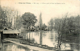 Caen * La Crue De L'orne En Mai 1907 * L'orne Après Le Pont Du Chemin De Fer * Inondation - Caen