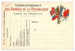 France Guerre 1914-1918 - Carte FM - Guerre De 1914-18