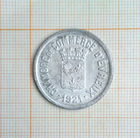 25 Centimes Chambre De Commerce D'Evreux 1921 3/6 - Monétaires / De Nécessité