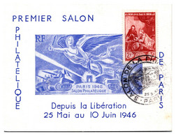 France N°753 - Musée Postal - Carte - TB - Briefe U. Dokumente