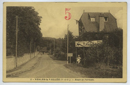 Nesles La Vallée - Route De Parmain - Nesles-la-Vallée