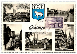 France N°979 - Quimper - Carte Maximum - TB - 1950-1959