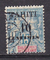 TAHITI N°33A - Used Stamps