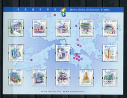 Hong Kong - Block Nr. 65 / 66 - "Sehenswürdigkeiten" ** / MNH (aus Dem Jahr 1999) - Blokken & Velletjes