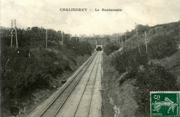 Chalindrey * Vue Sur Le Souterrain * Ligne Chemin De Fer - Chalindrey