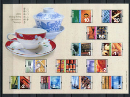 Hong Kong - Block Nr. 107 / 108 - "Kontraste" ** / MNH (aus Dem Jahr 2002) - Blocks & Sheetlets