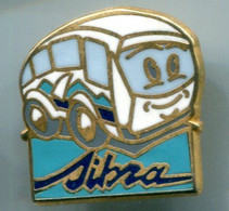 PIN'S  -  TRANSPORT - AUTOBUS - BUS - SIGNE ALPES TROPHEES - Transports