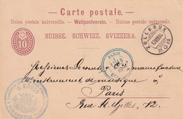 Suisse - Entiers Postaux - Stamped Stationery