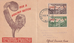 Type Scoutisme - Nouvelle Zélande - Enveloppe - Cartas & Documentos