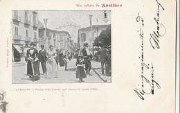 Cartolina - Postcard /  Viaggiata - Sent /   Avellino - Un Saluto Da Avellino - Avellino