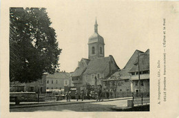 Delle * Place * L'église Et Le Pont - Delle