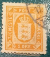 1902 Michel-Nr. 8 Gestempelt (DNH) - Oficiales