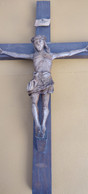 Croix. Crucifix En Bois - Arte Religioso