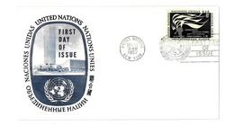 United Nations - First Day Of Issue - 1957 - New York 017 - Briefe U. Dokumente