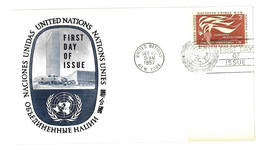 United Nations - First Day Of Issue - 1957 - New York 018 - Briefe U. Dokumente